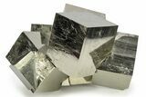 Natural Pyrite Cube Cluster - Spain #227683-1